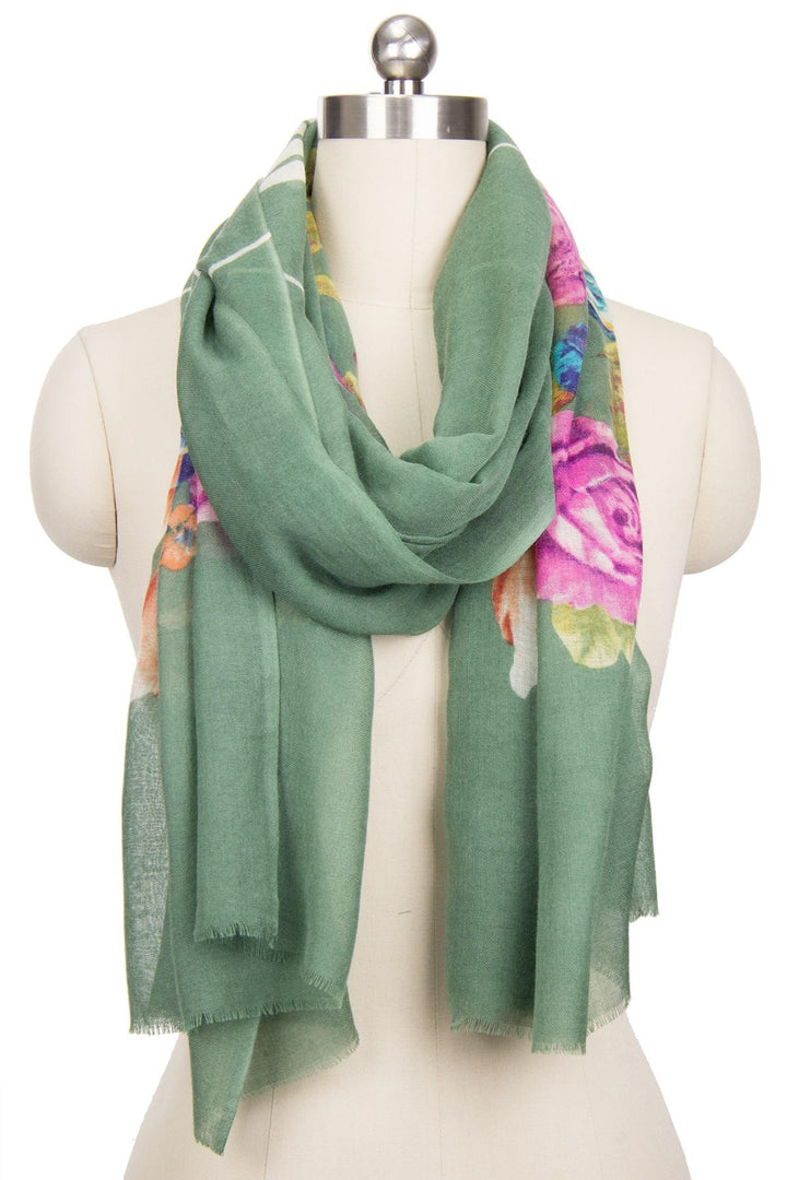 Anda Mixed Print Scarf