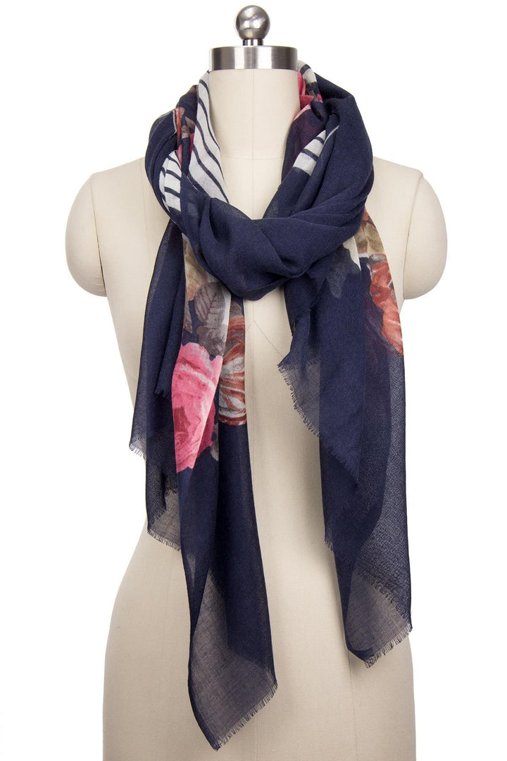Anda Mixed Print Scarf
