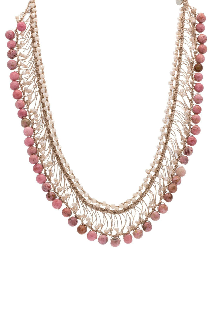 Madame Beaded Collar Necklace