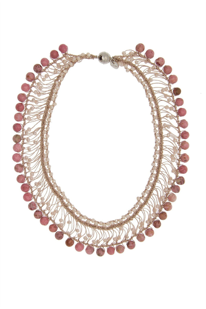 Madame Beaded Collar Necklace
