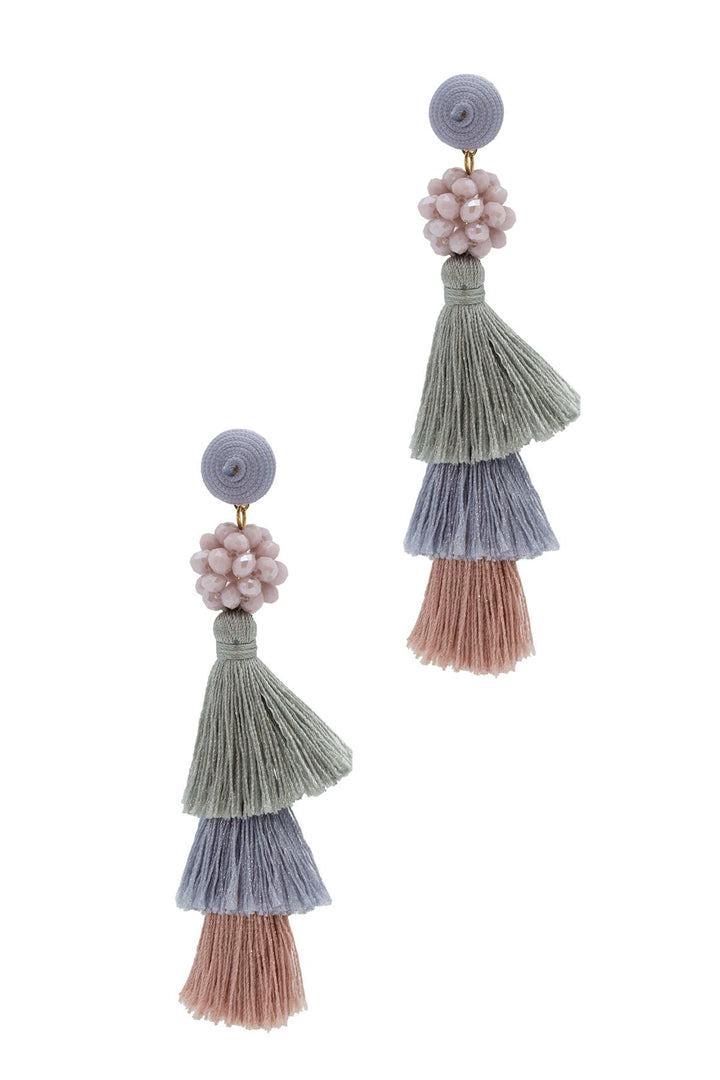 Tara Tassel Earring Multi