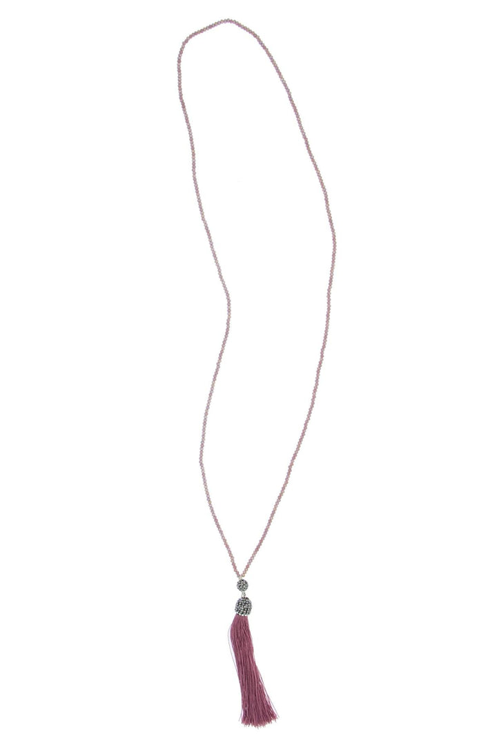 Pari Long Tassel Necklace
