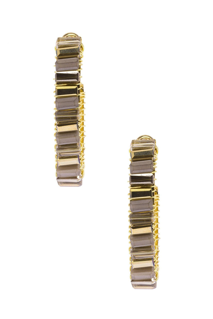 Mosaic Hoop Earring