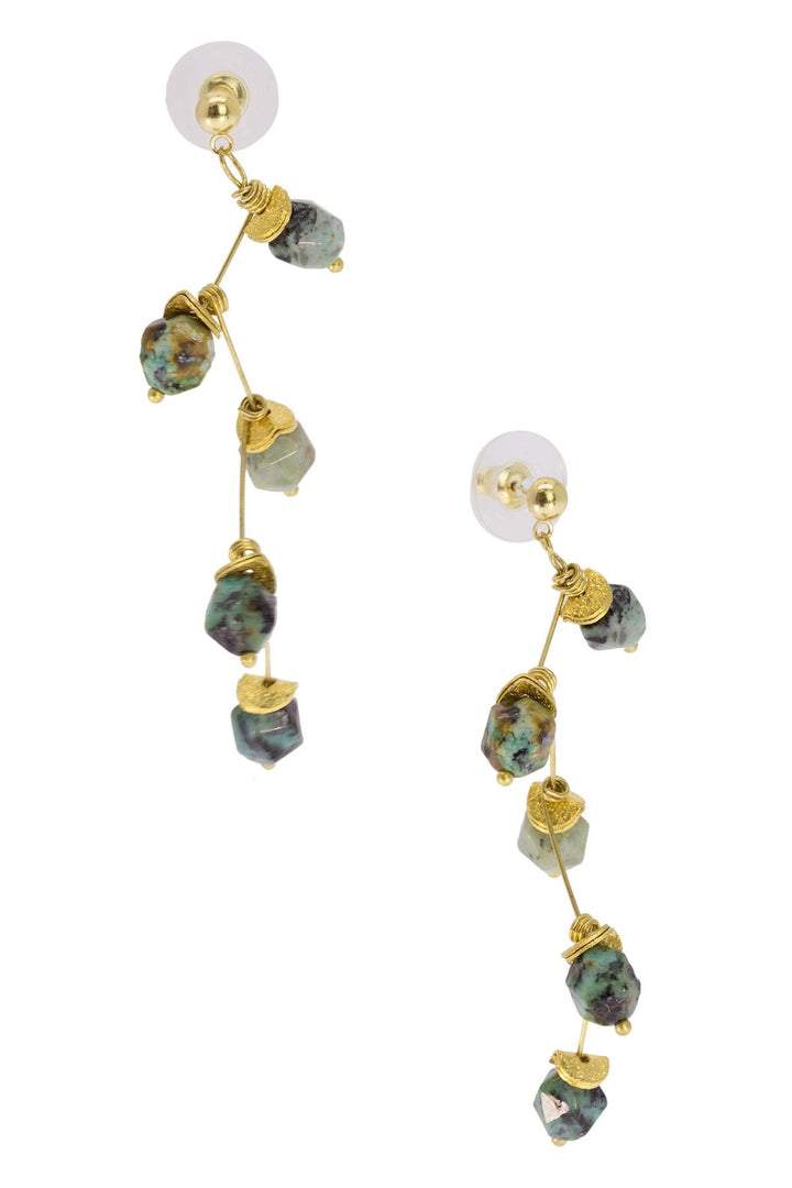 Crystal Branch Drop Earring