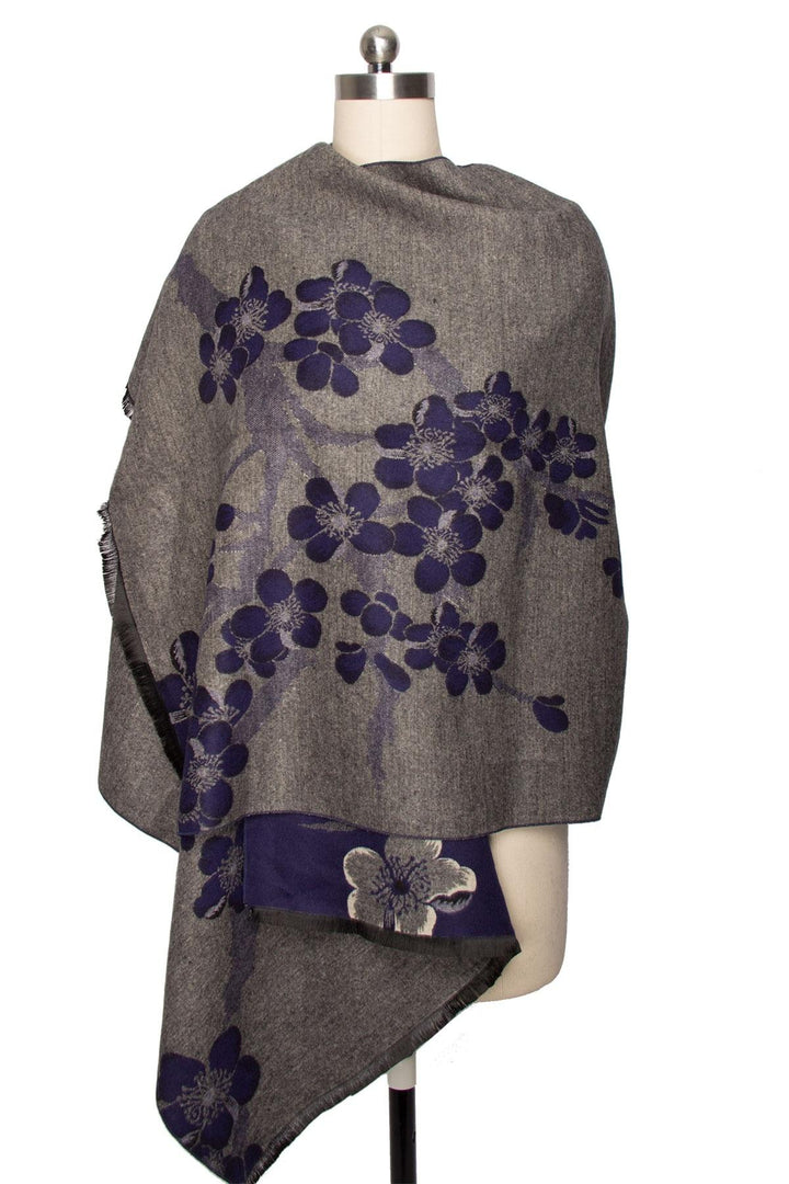 Reversible Cluster Garden Scarf