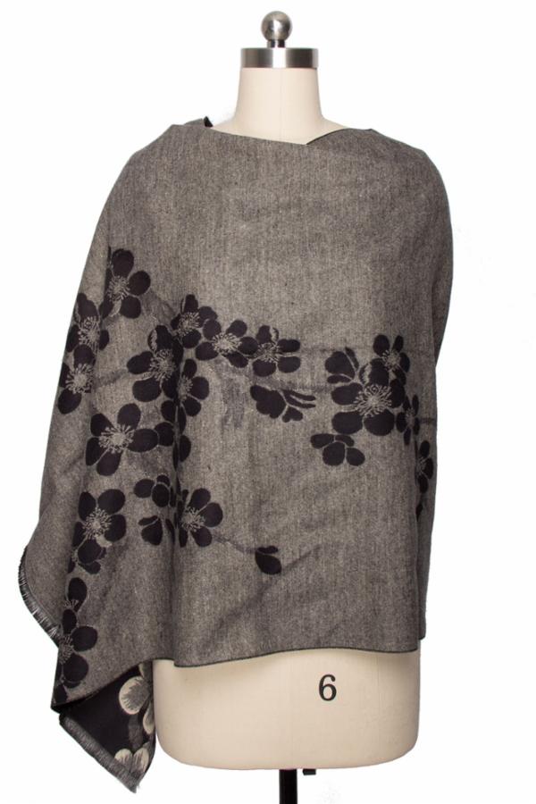 Reversible Cluster Garden Scarf