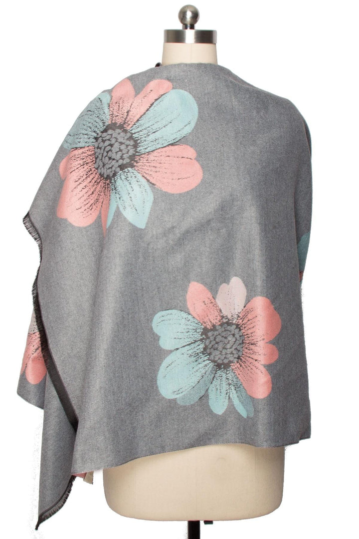 Reversible Floral Scarf