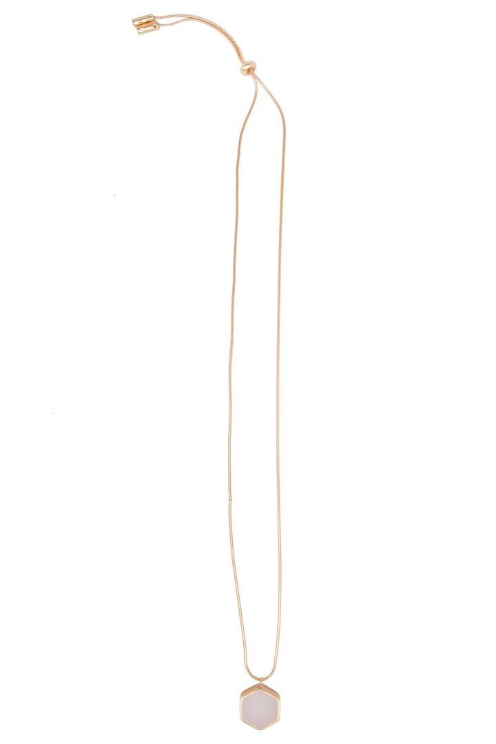 Kiera Long Pendant Adjustable Necklace