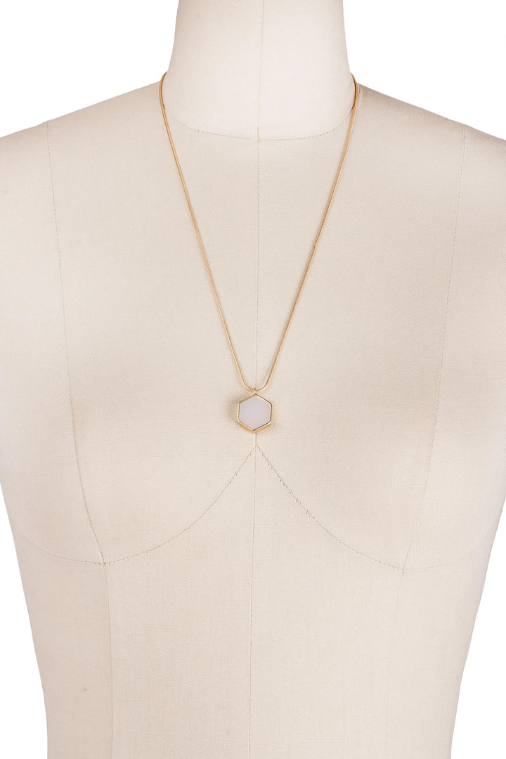 Kiera Long Pendant Adjustable Necklace
