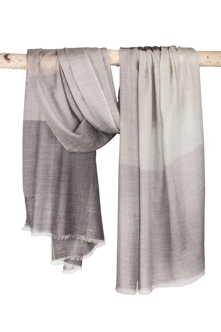 Fancy Checkered Wool Scarf