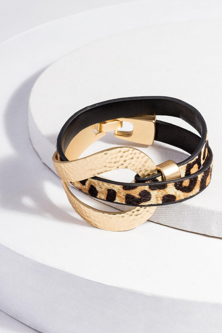 Wild Loop Leather Bracelet