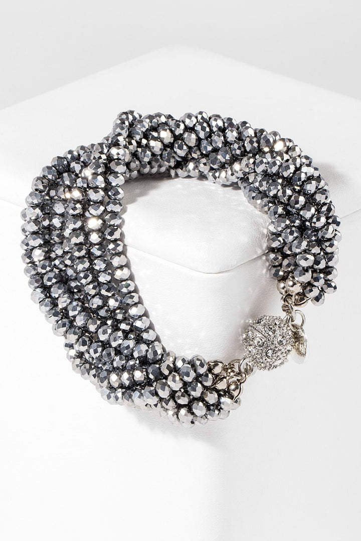 Simply Crystal Multi Strand Bracelet