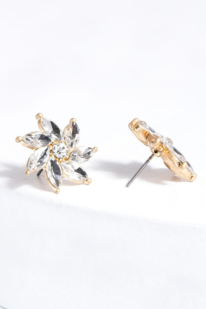 Crystal Flower Earring