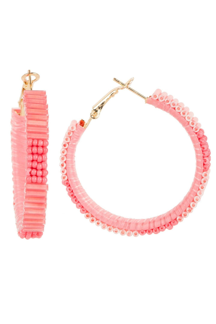 Hang Ten Hoop Earring