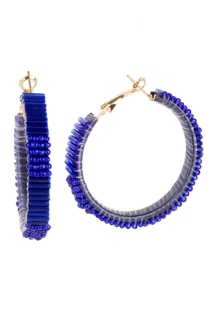 Hang Ten Hoop Earring