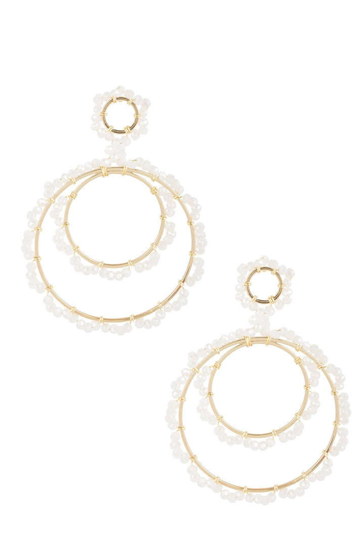 Paradise Hoop Earring