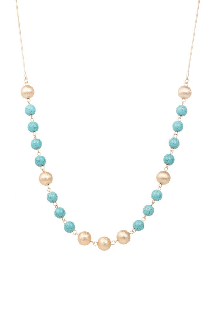 Olivine Long Necklace