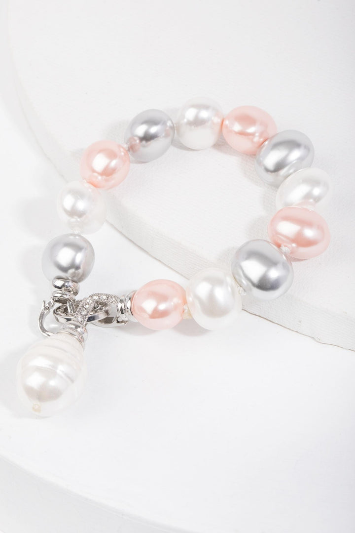 Neapolitan Pearl Bracelet
