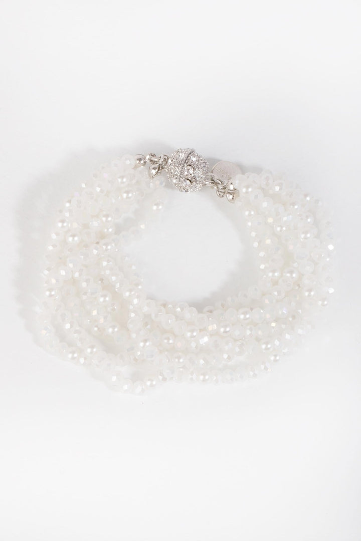 Crosby Crystal Pearl Bracelet