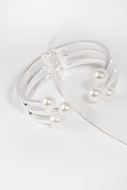 6 Pearl Cuff Bracelet