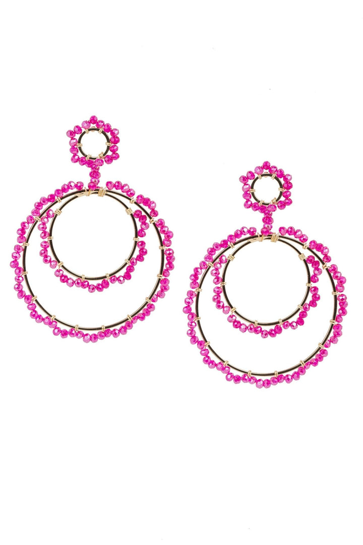 Paradise Hoop Earring