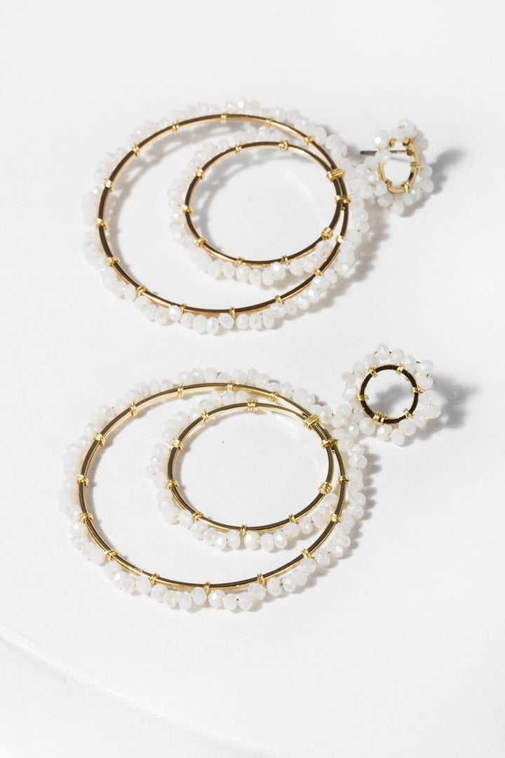 Paradise Hoop Earring