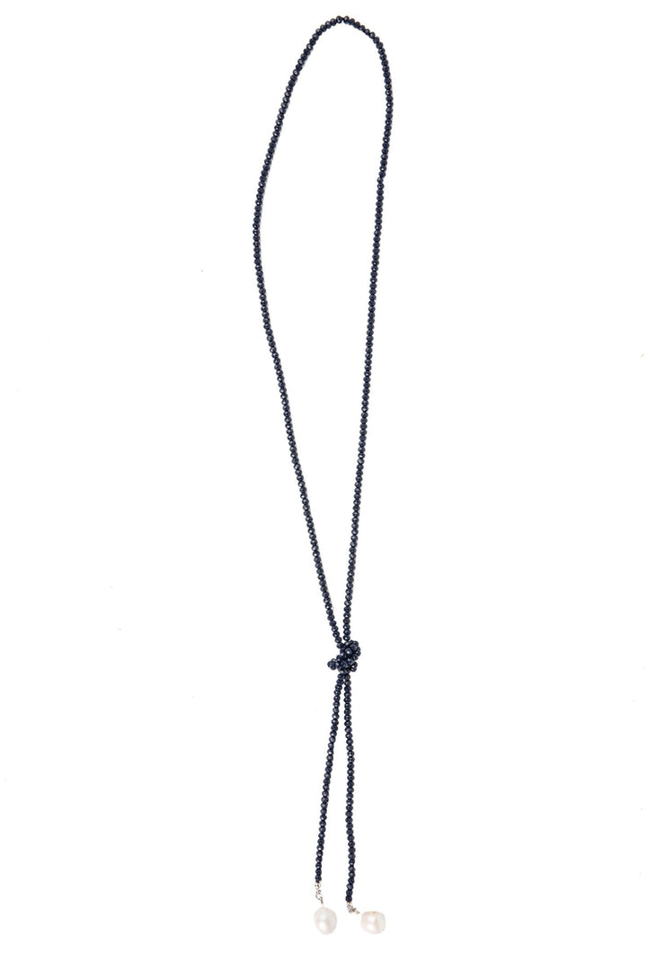 Baroque Knotted Pearl Necklace