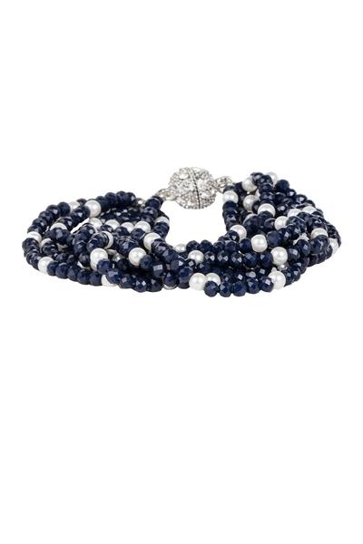 Crosby Crystal Pearl Bracelet