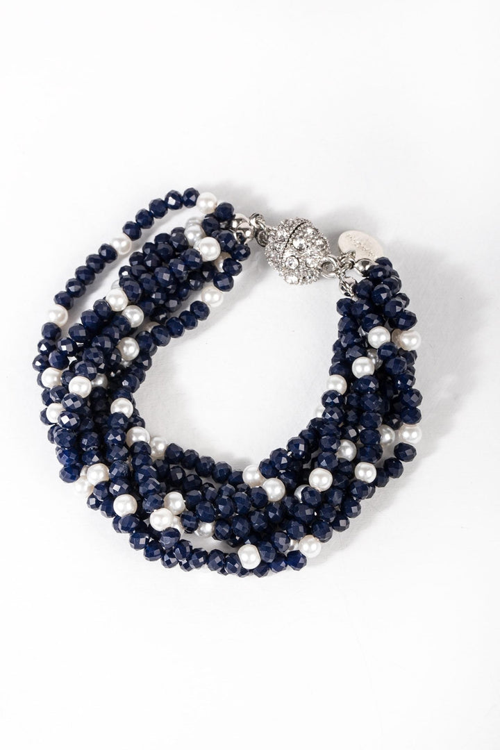 Crosby Crystal Pearl Bracelet