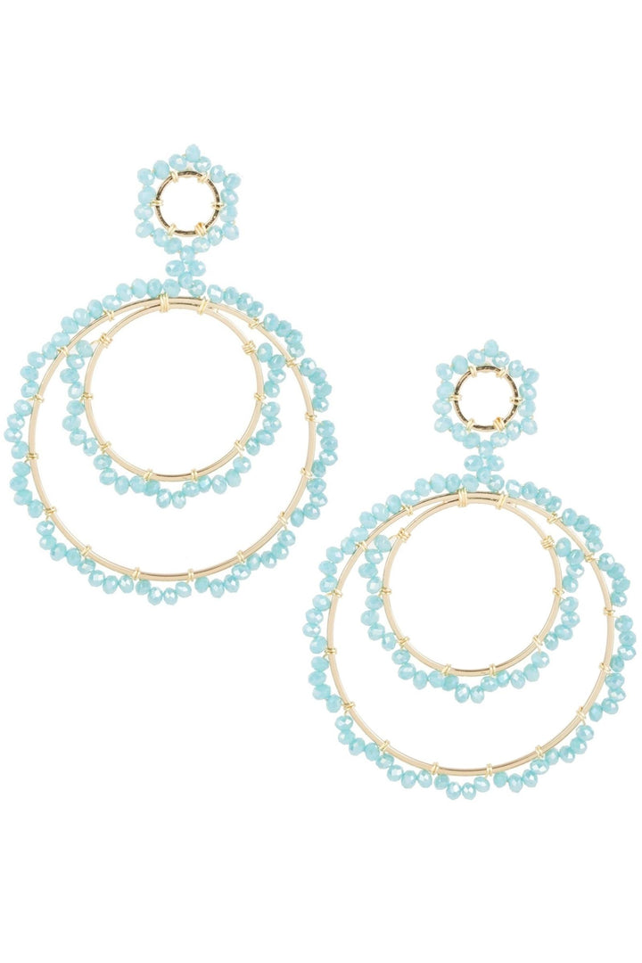 Paradise Hoop Earring