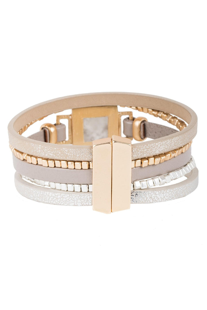 Galena Leather Bracelet