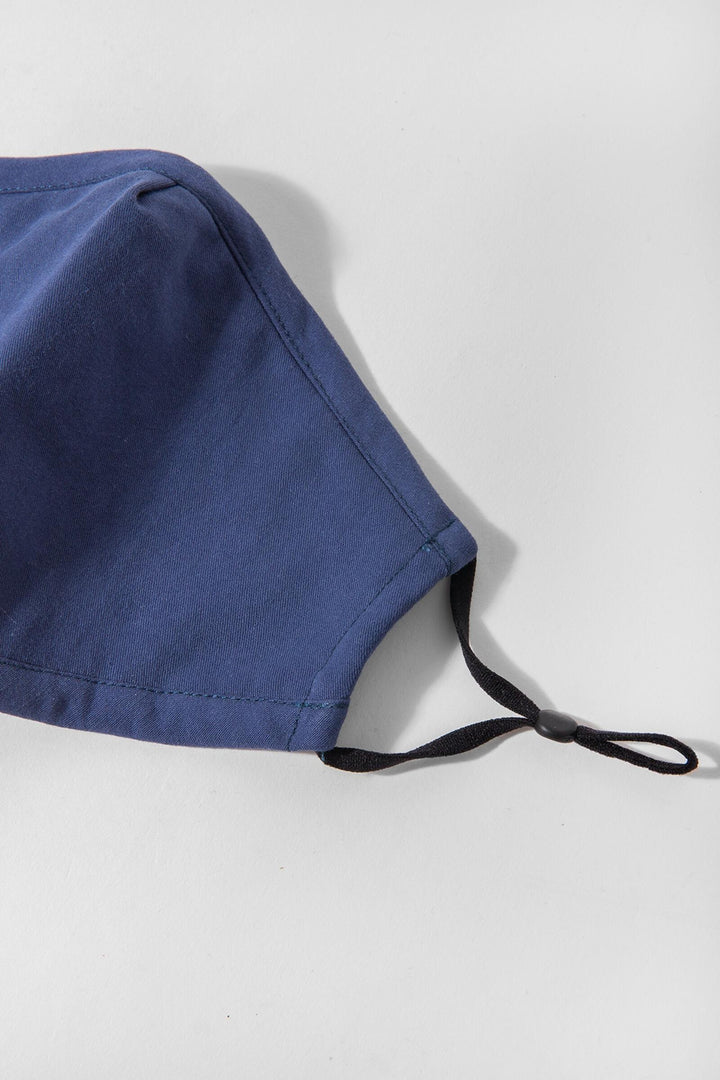 Adjustable Solid Face Mask with Two PM2.5 Filters