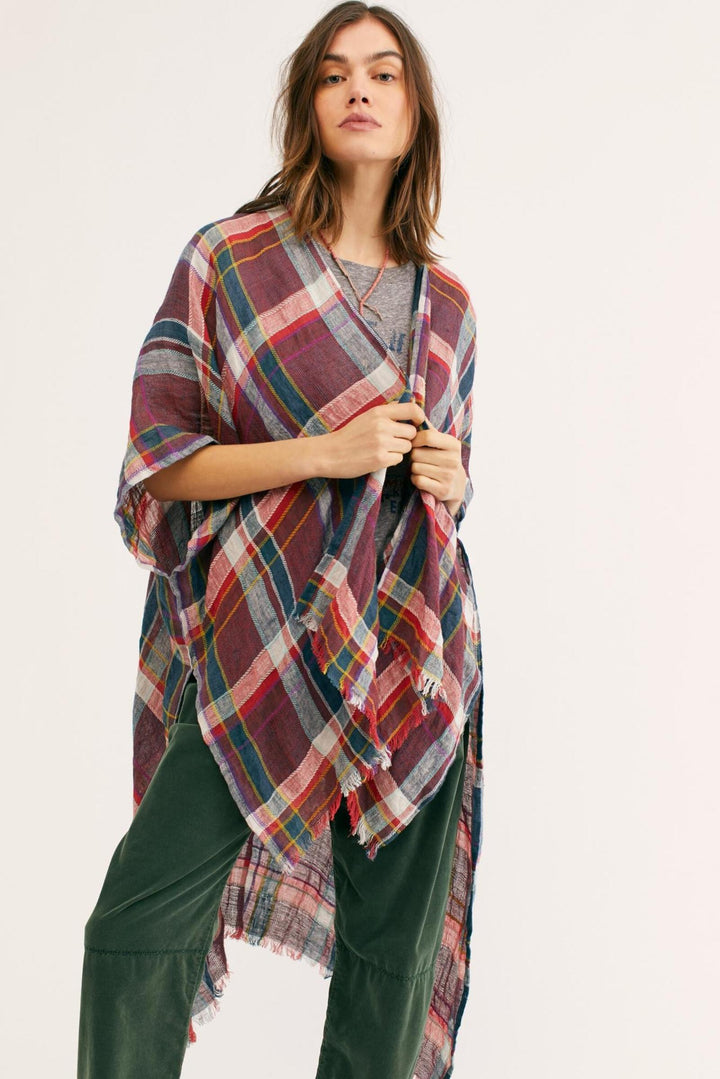 Reverie Plaid Kimono