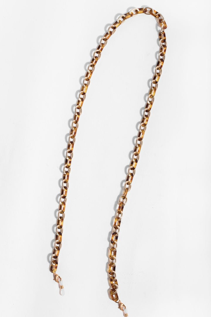 Chunky Resin Convertible Necklace Mask Holder