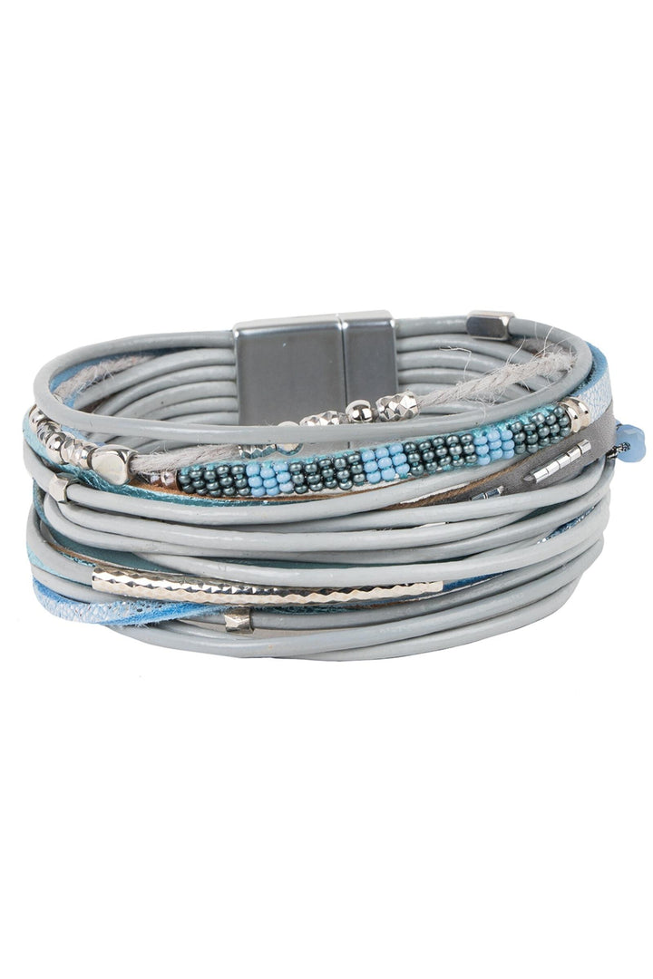 Laguna Beach Leather Bracelet