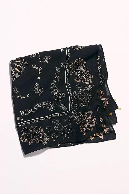 Embellished Paisley Bandana