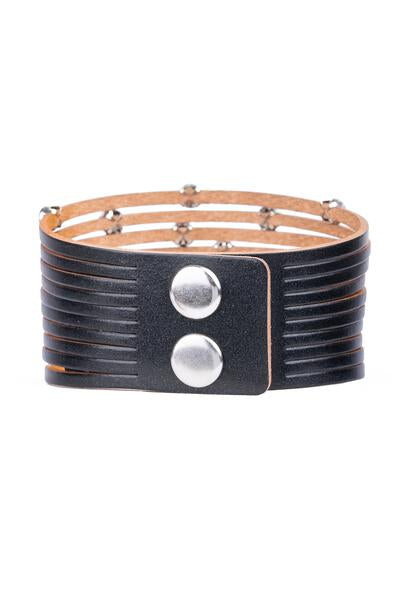 Studded Vegan Starry Night Bracelet