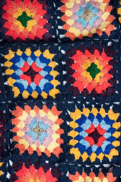Granny Square Crochet Kimono