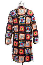 Granny Square Crochet Kimono