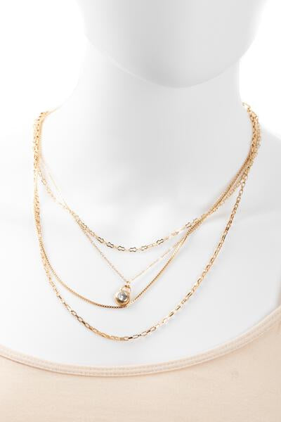 Layered Pendant Necklace