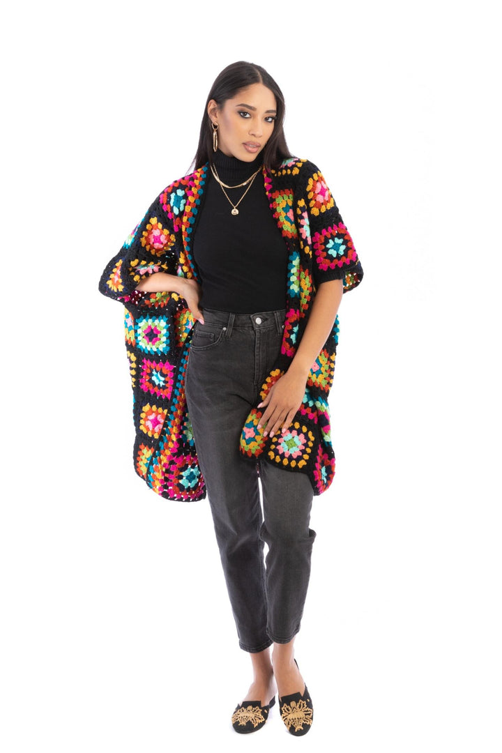 Noni Granny Crochet Kimono
