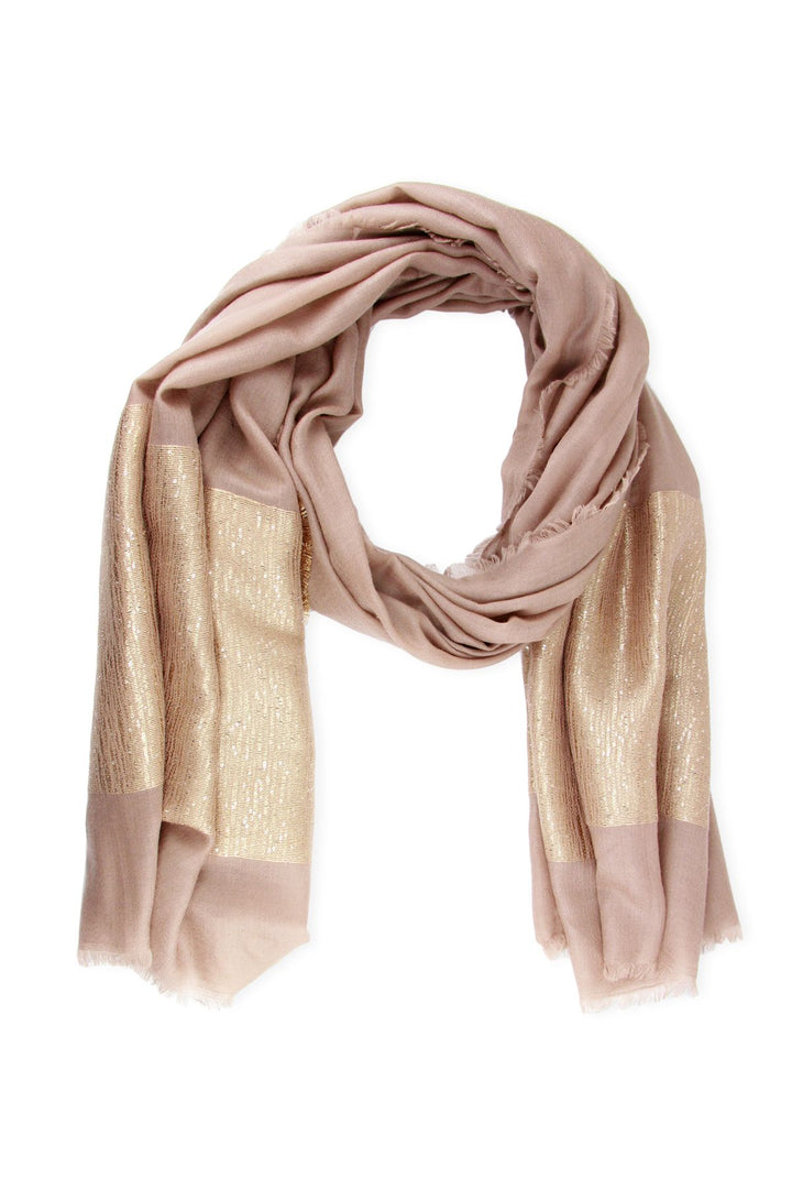 Simply Embellished Cashmere Scarf