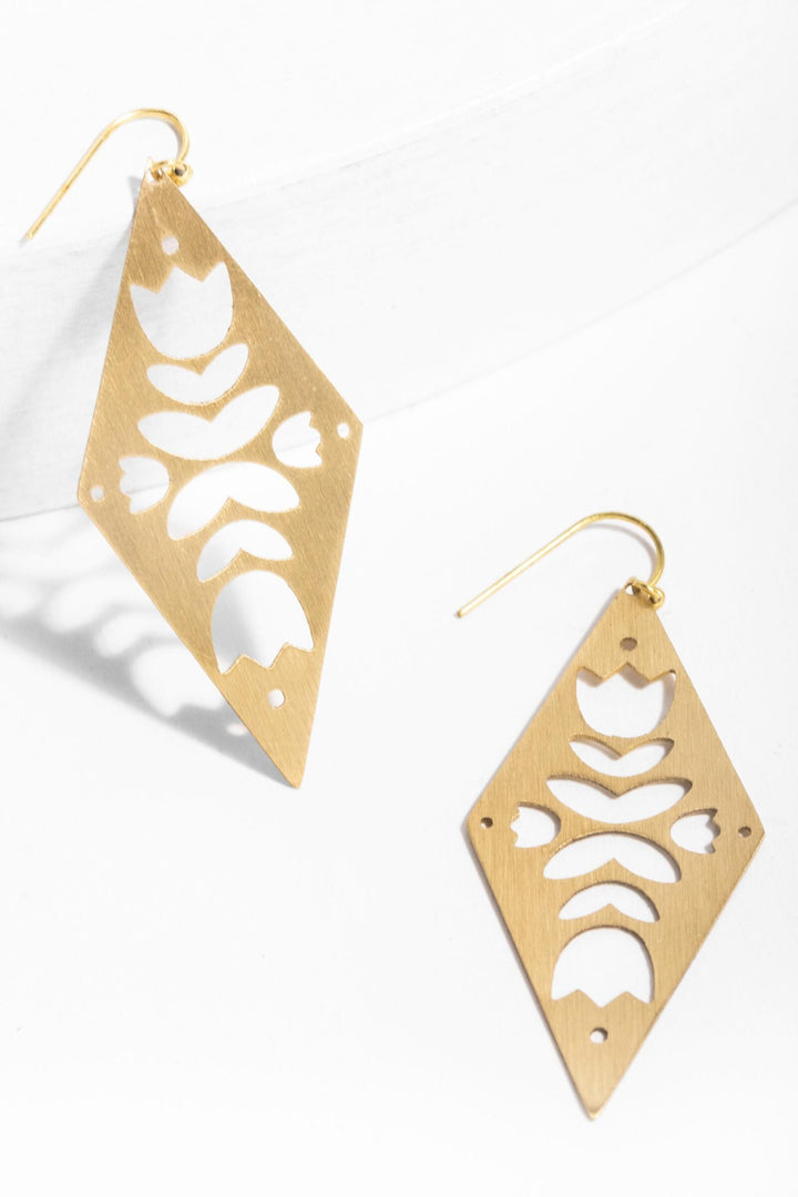 Thalia Floral Cutout Earring