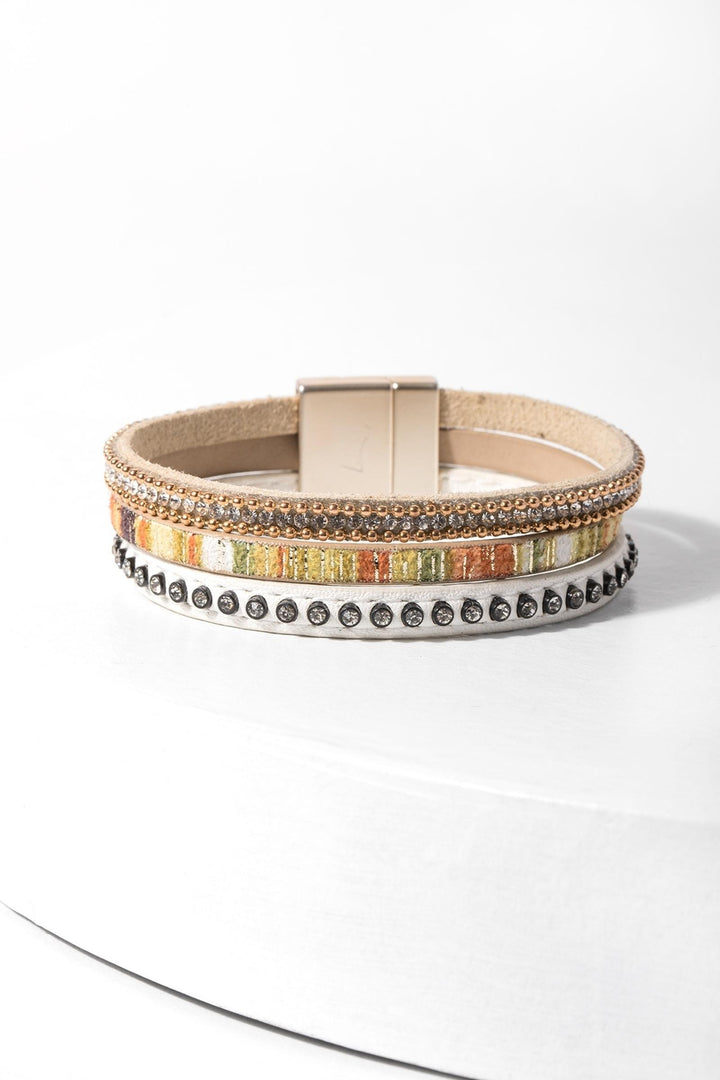 Gemma Leather Bracelet