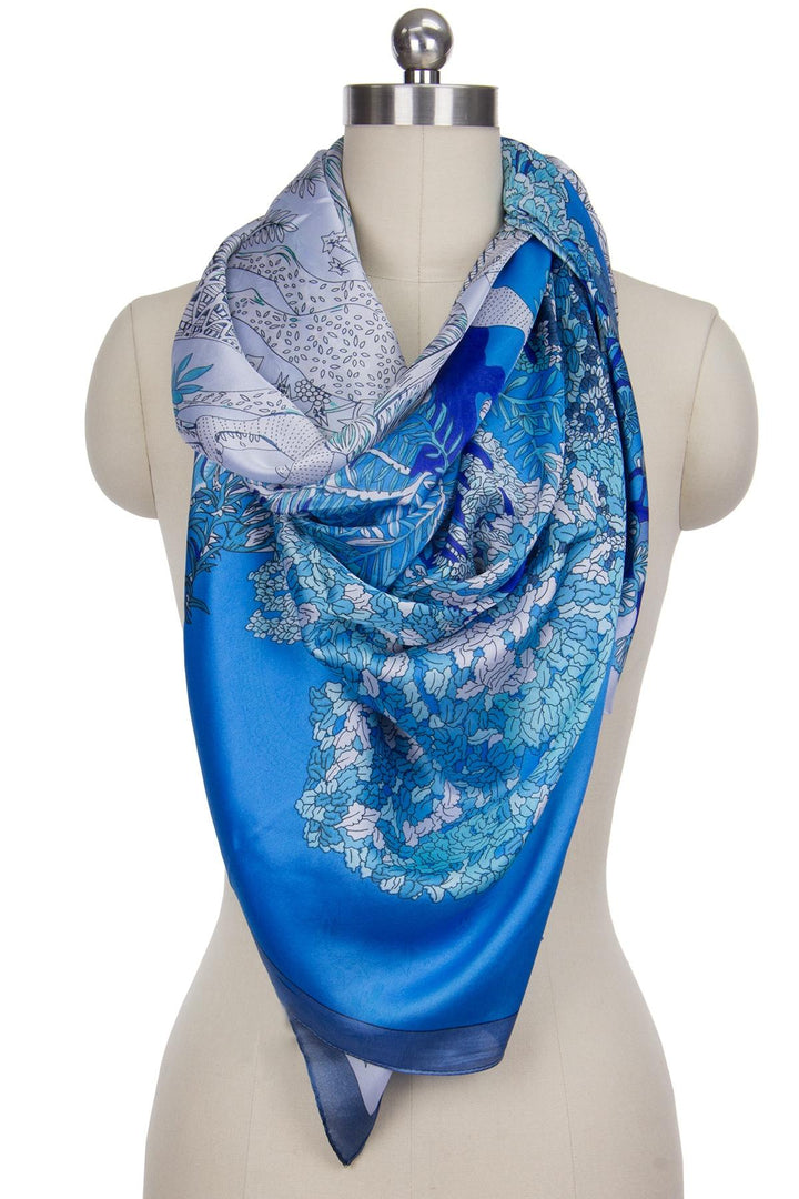 Hera flora Polyster Square Scarf