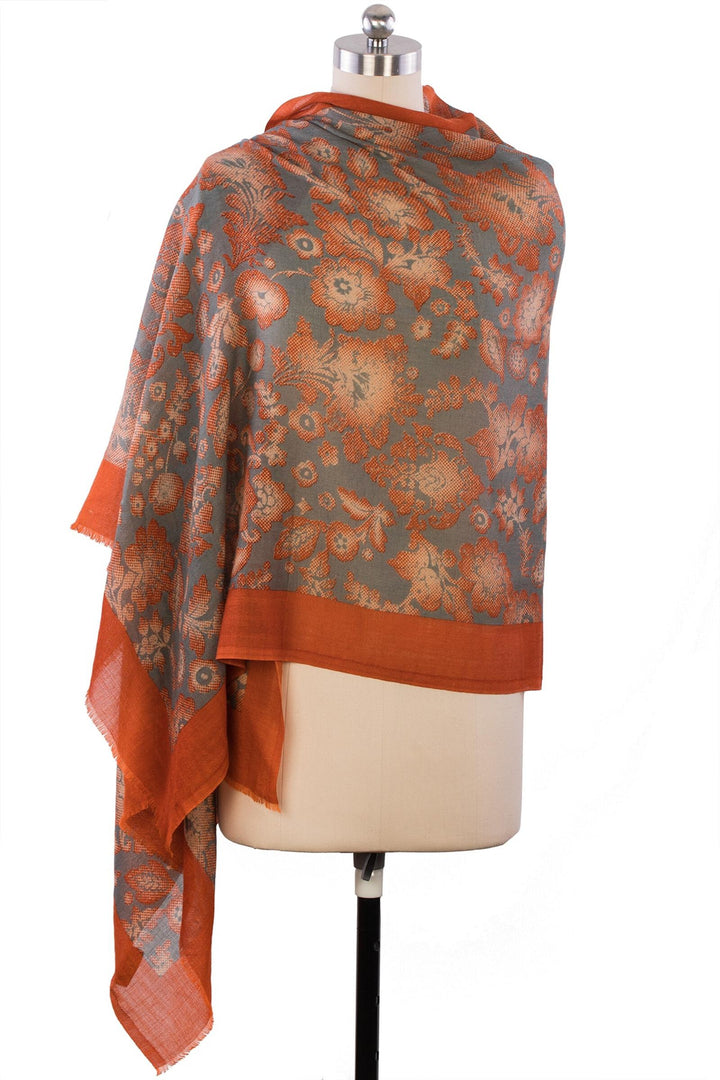 Maelie Two Tone Oblong Scarf