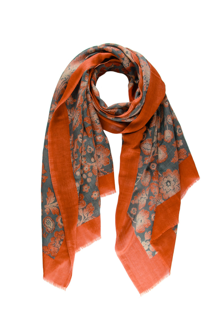 Maelie Two Tone Oblong Scarf