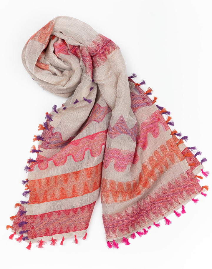 Ceara Multi Tassel Scarf