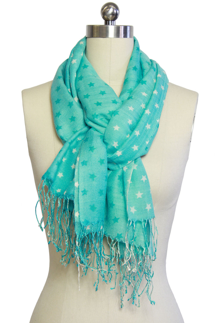 Two Tone Star Scarf