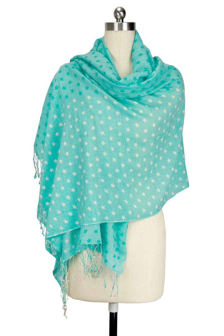 Two Tone Star Scarf